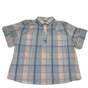 Shirt Links Womens Button Collard Shirt